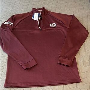 Champion Maroon Quarter-Zip Pullover